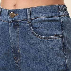 Hot Sale High Quality <b>Women's</b> Jeans Pants Unique Design Lightweight <b>Overalls</b> Logo Decoration Mid-Waist Casual Style <b>for</b> Spring - Product Image 6