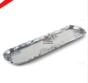 Plateau de service en acier inoxydable en métal doré de qualité supérieure pour restaurant et bar d'hôtel - Product Image 5