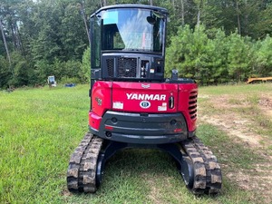 Miniexcavadora sobre orugas Yanmar 2023 bastante usada con componentes hidráulicos Eaton de alta potencia de excavación a la venta - Product Image 3
