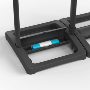 Hot Selling Made in Italy Rectangular Shape Plastic Material Sustainable Waste Bins With <b>Certification</b> - Product Image 5