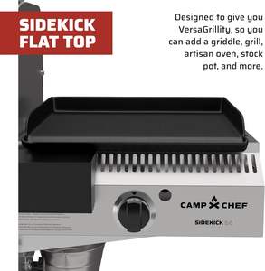 Best-selling New Camp Chef Woodwind 24 Pellet <b>Grill</b> with Sidekick Flat Top <b>Stainless</b> <b>Steel</b> Barbecue <b>Grill</b> with WiFi Connectivity - Product Image 2