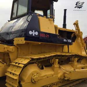 Bulldozer sur chenilles Komatsu D85 d'occasion, 28 tonnes, capacité de la benne de 4,9 m³, marque japonaise d'origine, grand bulldozer, faible nombre d'heures, certifié CE - Product Image 4