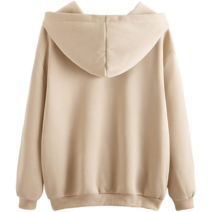 Haute Qualité 2026 Vente En Gros Respirant Personnalisé Pull Femmes Blank Hoodies Fabricants - Product Image 2