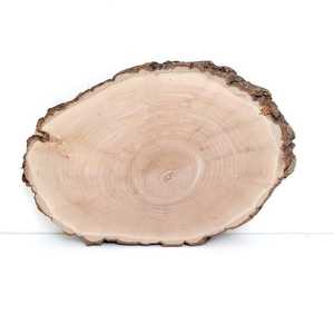 Inachevé rond rustique bricolage bois artisanat écologique tranches de bois pour boîtes signes muraux sous-verres promotionnels de chine - Product Image 1