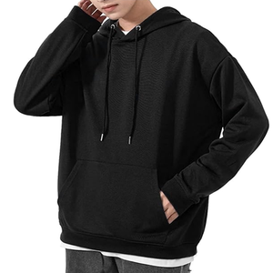Sudaderas con capucha para hombre personalizadas al por mayor | Sudadera con logotipo bordado de fábrica OEM ODM para moda deportiva de talla grande - Product Image 4