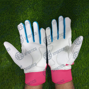 Gants de baseball personnalisés pour jeunes et adultes Gants de frappeur antidérapants avec logo et couleurs de l'équipe personnalisée - Product Image 4