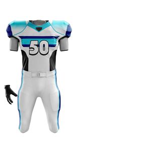 Personalizado hecho en China mejor diseño de alta calidad sublimación uniforme de fútbol americano universitario - Product Image 5