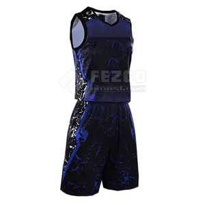 Dernier design, uniforme de basket-ball sur mesure, respirant, grande taille, haute qualité, 100% polyester, service OEM - Product Image 2