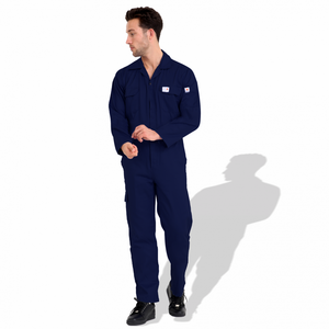 Wholesale Breathable Oil Gas Workwear Work <b>Overall</b> Uniform <b>Fireproof</b> Coverall Flame Fire Resistant Clothing Coverall - Product Image 5