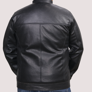 Venta caliente personalizar Logo chaqueta de cuero para los hombres precio barato invierno cálido de alta calidad transpirable chaqueta impermeable para los hombres - Product Image 4