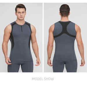 Camisetas sin mangas para gimnasio para hombre, chaleco deportivo tejido de algodón 100% transpirable de alta calidad, estampado de logotipo personalizado, estilo informal de entrenamiento - Product Image 6