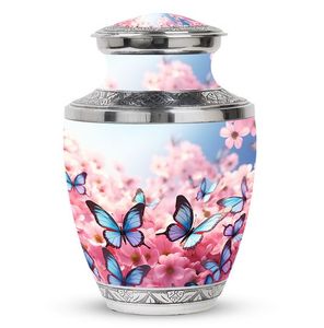 Urna Funeraria de Aluminio con Grabado Clásico Más Vendida, Diseño Elegante con Arte Conmemorativo Tradicional - Product Image 3