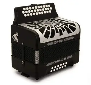 Authentic HOHNER Compadre GCF Diatonic Accordion - Unleash Musical Brilliance!