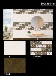 Ceramic Tiles <b>Material</b> and Acid-Resistant Function Wall Tile Lexus Ceramic India 300x450mm - Product Image 4