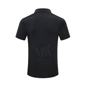 Vente en gros de coton 100% de qualité supérieure pour hommes pour polos Motif solide dans la meilleure conception de contraste de couleur de matériau - Product Image 2