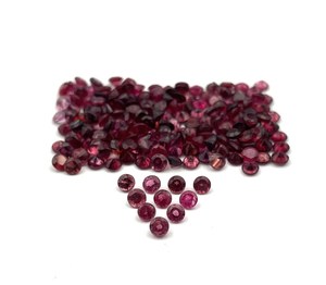 Lote de piedras preciosas sueltas de espinela Rosa natural 1,50-3 MM corte redondo IGI certificado para la fabricación de joyas - Product Image 2
