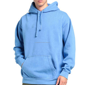 Sudaderas Personalizadas para Hombre, 100% Algodón, Hombros Caídos, Bolsillos Funcionales, Sudadera con Capucha, Estilo Holgado, Gruesa - Product Image 4