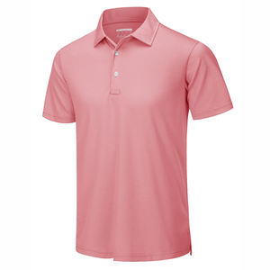 Ropa informal para hombre, polos, superventas, nuevo diseño, logotipo personalizado, polos transpirables de Color sólido para hombre - Product Image 1