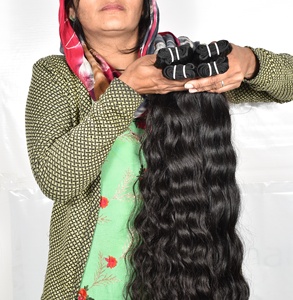 Cabello Humano Virgen 100% Natural Remy de Templo Indio con Cutícula Alineada, Liso, Ondulado Profundo, Ondulado Suelto, Ondulado de Agua, Crudo, con Frente de Encaje - Product Image 5