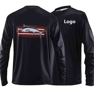 Camisa de Pesca Impermeable de Manga Larga con Protección Solar UPF 50, 100% Poliéster, Transpirable, Diseño Sublimado, OEM, Venta al Por Mayor - Product Image 6