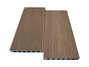Vendita calda cina esterno esterno impermeabile superficie scanalata WPC Decking composito pavimento in plastica - Product Image 4