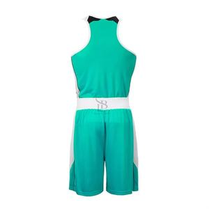 เครื่องแบบมวยสำหรับผู้ชายเครื่องแบบนักมวยสไตล์ใหม่ออกแบบได้ตามต้องการ - Product Image 3