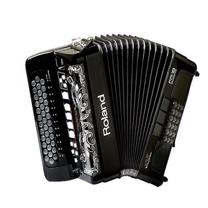Acordeón Diatónico de Alta Calidad de 31 Botones en Madera Negra con Correa y Bolsa - Product Image 1