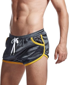 Hot Selling Summer Men's High Street Style Eco-Friendly <b>Quick</b> <b>Dry</b> Breathable Polyester/Cotton Drawstring Waist Pocket <b>Shorts</b> - Product Image 3