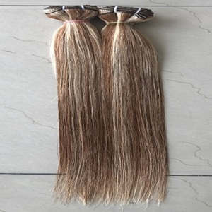 Extensiones de cabello humano liso de 22 pulgadas, pelo peruano sin procesar de la mejor calidad, supersuave y sedoso, indio, P30/613 - Product Image 4
