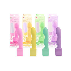 เครื่องสั่น mystick แบบชาร์จไฟได้ลิเธียมไอออนกันน้ำ5ความเข้ม7รูปแบบ - Product Image 1