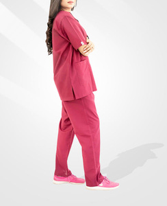 Nuevo y Popular Uniforme Médico, Traje Quirúrgico de Mezclilla, Mono de Verano Unisex para Hospital, Precio al por Mayor - Product Image 3