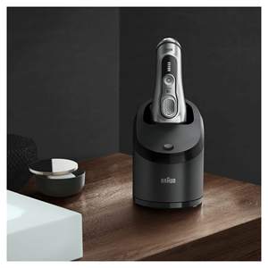 Afeitadora Eléctrica Recargable para Hombre, Uso en Seco y Húmedo, Cuchilla Rotatoria con Alimentación USB, Resistente al Agua IPX7, Segura para Afeitar el Cuerpo y la Barba, Funcionamiento Alemán - Product Image 5