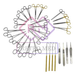 Medicab INSTRUMENTS 1 Juego Manual de potencia de acero inoxidable Kit quirúrgico ortopédico para mascotas Kit de tejido blando Mol DE SEGURIDAD chapado en oro - Product Image 4