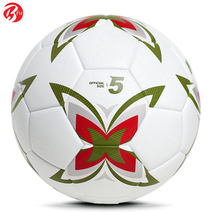 ลูกฟุตบอลทีมกีฬาสำหรับผู้ใหญ่ทนทานและมีสไตล์พร้อมโลโก้ทำจากหนังและ PU - Product Image 2