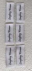 Etiquetas impresas con logotipo tejido a medida para diseñadores de ropa y diseñadores textiles para el hogar - Product Image 2