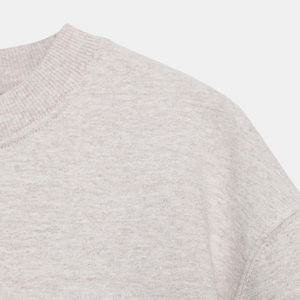 Étiquette personnalisée Streetwear taux d'usine haute qualité premium coton sweat vêtement teint col rond haut sweat surdimensionné 2026 - Product Image 5