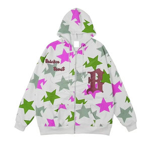 Última Novedad: Sudaderas con Capucha y Cremallera Completa, Color Personalizado, 100% Algodón, Diseño Sólido, Transpirables, de Alta Calidad para Invierno - Product Image 1