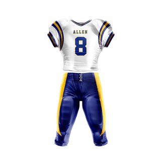 Uniformes sportifs de football américain 100% polyester sur mesure pour hommes, shorts confortables et respirants de style nouveau, grande taille pour adultes - Product Image 5