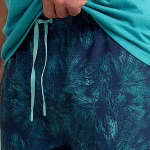 กางเกงขาสั้นชายหาดลำลองเอวยางยืดพิมพ์ลายรุ่นล่าสุด โลโก้สั่งทำ 100% โพลีเอสเตอร์ ระบายอากาศได้ดี MOQ ต่ำ ป้องกันแบคทีเรีย - Product Image 2