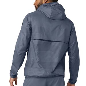Chaquetas ligeras de primera calidad para hombre, sudaderas atléticas con cremallera y bolsillo multimedia, sudaderas con capucha impermeables para hombre - Product Image 2