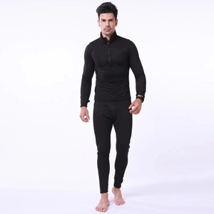Calzoncillos largos de invierno para hombre, ropa interior térmica de secado rápido con lana merino, transpirable, deportiva, de secado rápido para hombre - Product Image 2