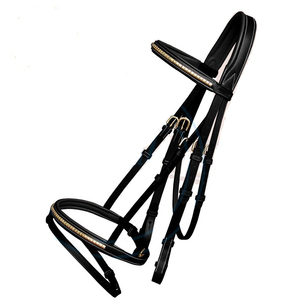 สายรัดหนังม้าพร้อมบังเหียนยาง - Product Image 1