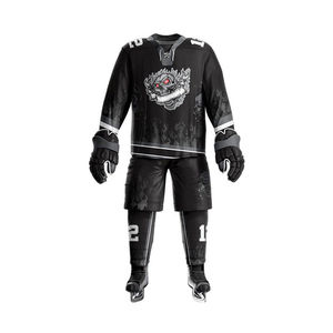 Maillot de hockey sur glace pour hommes personnalisé OEM vêtements de sport de qualité supérieure fabriqués au Pakistan - Product Image 2