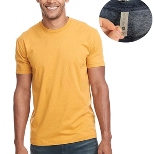 60% algodón peinado hilado en anillo y 40% poliéster mezcla 4,3 oz. camisetas de Jersey - Product Image 1