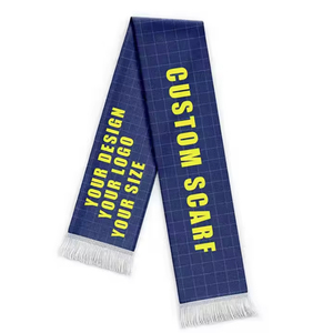 Bufanda deportiva de fútbol de club deportivo de punto con logotipo personalizado de alta calidad Servicio OEM Sublimación impresa a todo color - Product Image 3