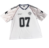 Maillot de football américain personnalisé en mesh, style streetwear durable, original, pour le soccer et le football universitaire
