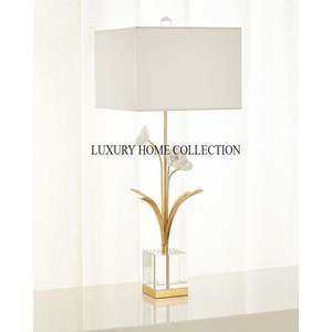 Traditional wooden base <b>floor</b> <b>lamp</b> with hand carved details and fabric <b>shade</b> ideal <b>for</b> classic vintage inspired interiors - Product Image 3