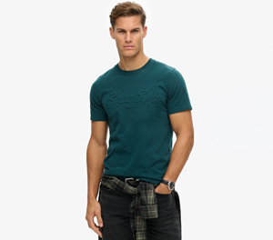 2025 personnalisé 3D Logo en relief hommes t-shirt Premium 100% coton tissu lourd à manches courtes mode Streetwear t-shirt - Product Image 6