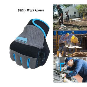 Custom Printed Mechanic Safety <b>Gloves</b> | High Quality Industrial Work <b>Gloves</b> | Protective Construction <b>Gloves</b> for <b>Men</b> - Product Image 5