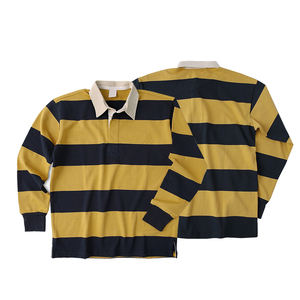Servicio OEM Personalizado, Ropa de Rugby Universitaria, Peso Pesado, Talla Grande, Secado Rápido, Transpirable, Manga Larga para Camiseta de Rugby y Fútbol - Product Image 3
